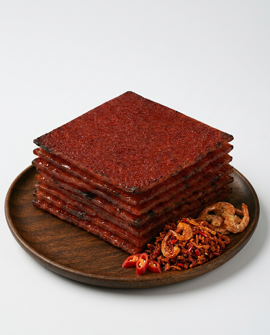 Spicy Shrimp Bakkwa 香辣虾米肉乾